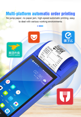 WIFI BT 4.0 58mm Thermal Receipt Printer Code Scanner Handheld Mobile Android Pos Terminal Machine Point of Sale Systems