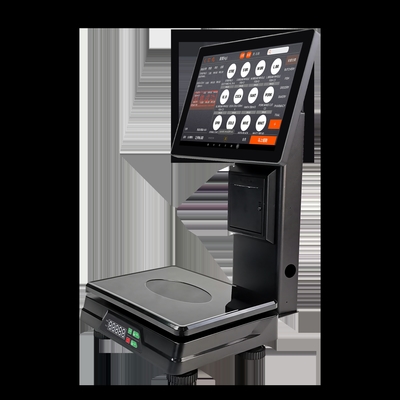 New Factory Android Pos System Scale Smart Pos Weighing Scale Fruit Shop Pos Scale for Supermarket