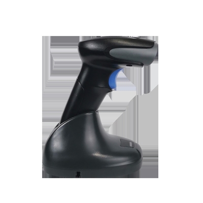 Handheld CMOS Image Blue tooth Wireless Inventory 2D 1D QR Bar Code Reader Barcode Scanner with Stand for Computer POS Warehouse