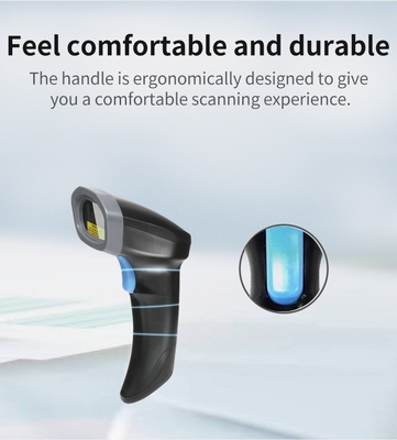 Wired USB Barcode Scanner POS Store Barcode Reader 1D 2D Handheld Bar Code Scan Gun for Warehouse Inventory Scanning