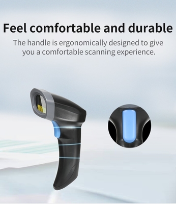 Supermarket Handheld USB Barcode Scanner CCD Linear Image Screen Code Reader